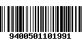 Código de Barras 9400501101991