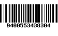 Código de Barras 9400553438304