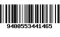 Código de Barras 9400553441465