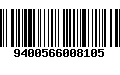 Código de Barras 9400566008105