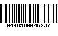 Código de Barras 9400580046237