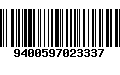 Código de Barras 9400597023337