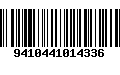 Código de Barras 9410441014336