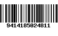 Código de Barras 9414185024811