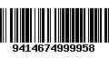 Código de Barras 9414674999958