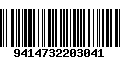 Código de Barras 9414732203041
