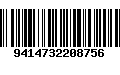 Código de Barras 9414732208756