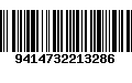 Código de Barras 9414732213286