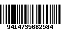 Código de Barras 9414735682584