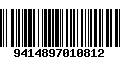 Código de Barras 9414897010812