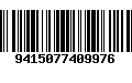 Código de Barras 9415077409976