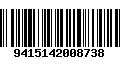 Código de Barras 9415142008738