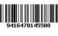 Código de Barras 9416470145508