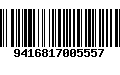 Código de Barras 9416817005557