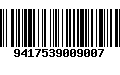 Código de Barras 9417539009007