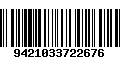 Código de Barras 9421033722676