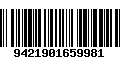 Código de Barras 9421901659981