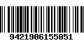 Código de Barras 9421906155051