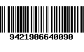 Código de Barras 9421906640090