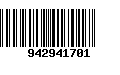 Código de Barras 942941701