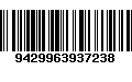Código de Barras 9429963937238