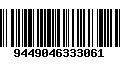 Código de Barras 9449046333061