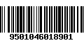 Código de Barras 9501046018901