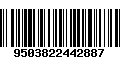 Código de Barras 9503822442887