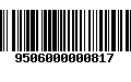 Código de Barras 9506000000817