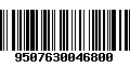 Código de Barras 9507630046800