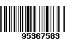 Código de Barras 95367583