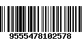 Código de Barras 9555478102578