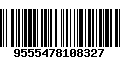 Código de Barras 9555478108327