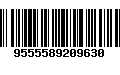 Código de Barras 9555589209630