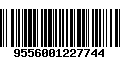 Código de Barras 9556001227744