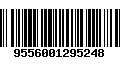 Código de Barras 9556001295248