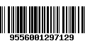 Código de Barras 9556001297129