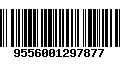 Código de Barras 9556001297877