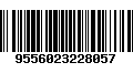 Código de Barras 9556023228057