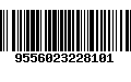 Código de Barras 9556023228101