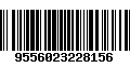 Código de Barras 9556023228156