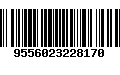 Código de Barras 9556023228170