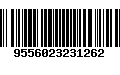 Código de Barras 9556023231262