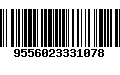 Código de Barras 9556023331078