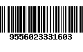 Código de Barras 9556023331603