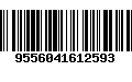 Código de Barras 9556041612593