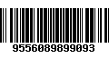 Código de Barras 9556089899093