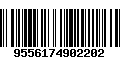 Código de Barras 9556174902202