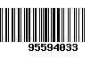 Código de Barras 95594033