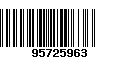 Código de Barras 95725963